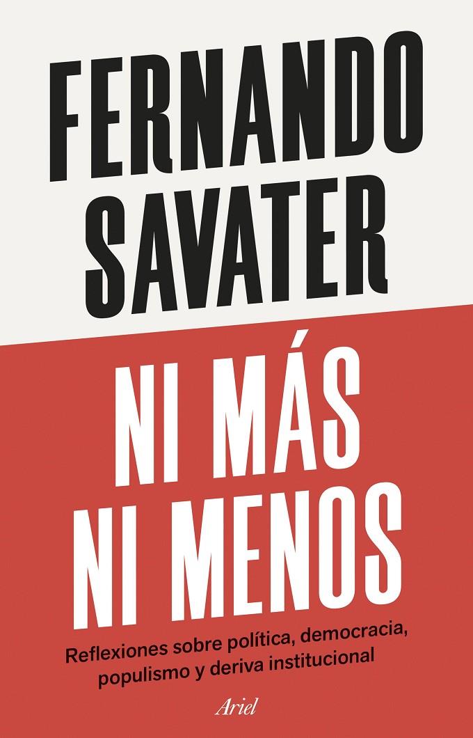 Ni más ni menos | 9788434439818 | Fernando Savater