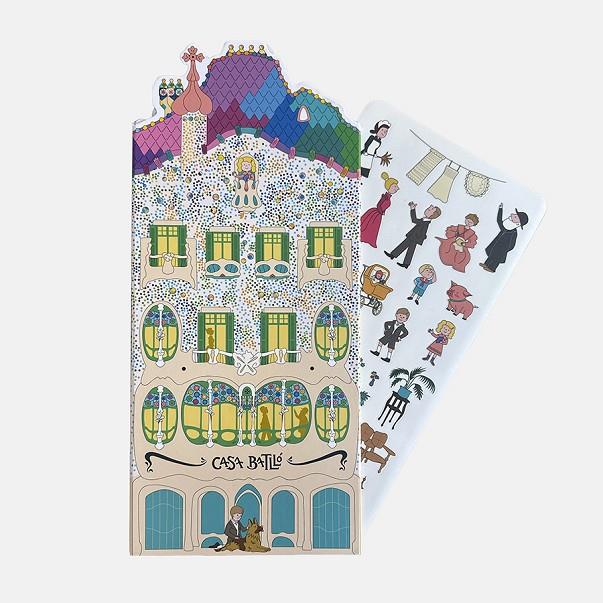 Casa Batlló : caseta de nines amb enganxines | 9788410127531 | Laura Miyashiro ; Giuditta Bussetti