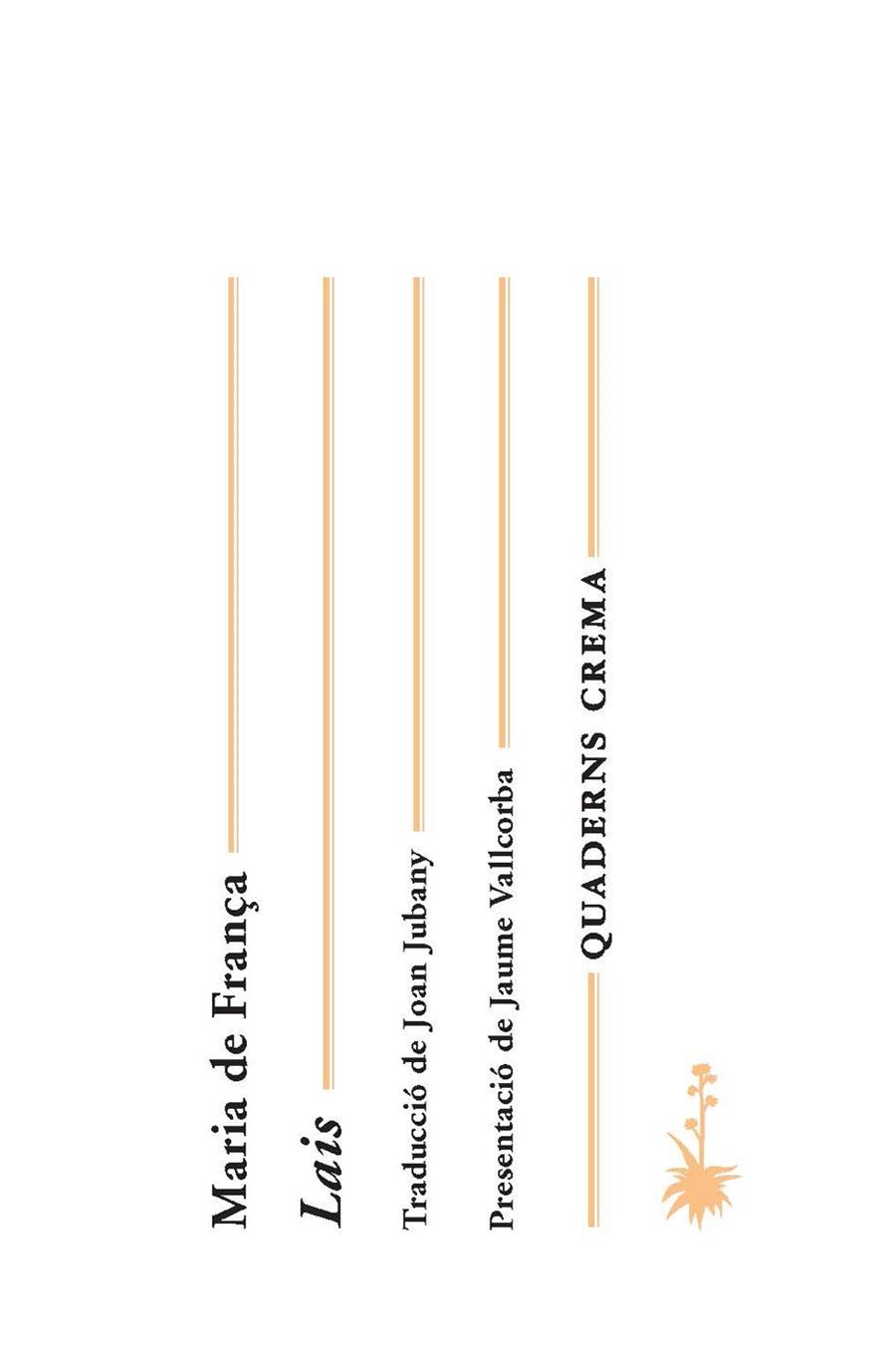 Lais (català) | 9788477275527 | Maria de França