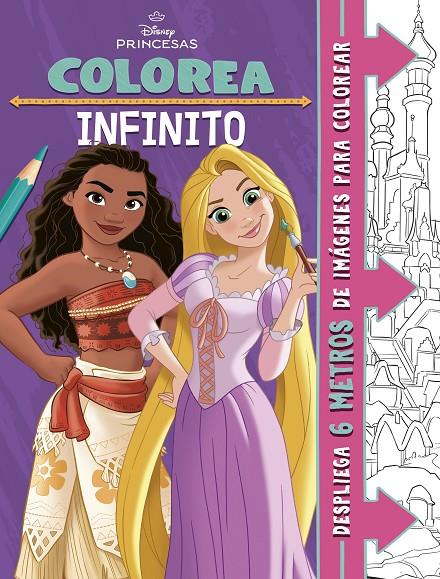 Princesas : Colorea infinito | 9788410029255 | Disney