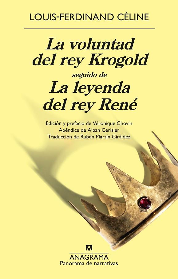 La voluntad del rey Krogold ; La leyenda del rey René | 9788433950888 | Louis-Ferdinand Céline