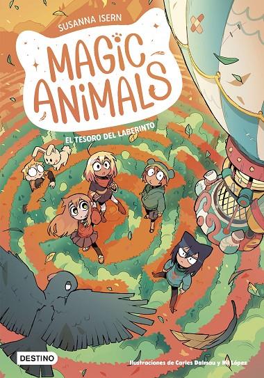El tesoro del laberinto (Magic animals; 11) | 9788408316763 | Susanna Isern ; Carles Dalmau ; Nil López