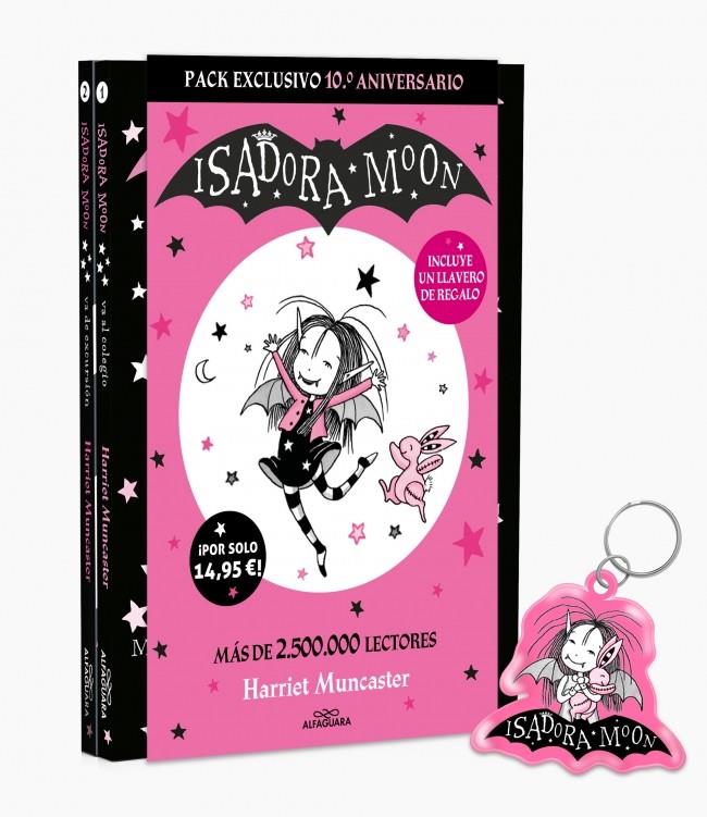 Isadora Moon va al colegio ; Isadora Moon va de excursión (2 volums + clauer) | 9791387949631 | Harriet Muncaster