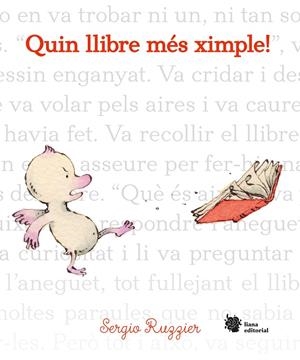 Quin llibre més ximple! | 9788494983030 | Sergio Ruzzier