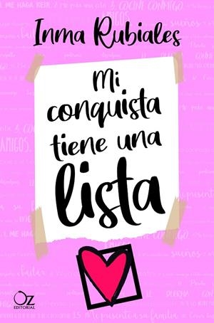 Mi conquista tiene una lista | 9788417525651 | Inma Rubiales