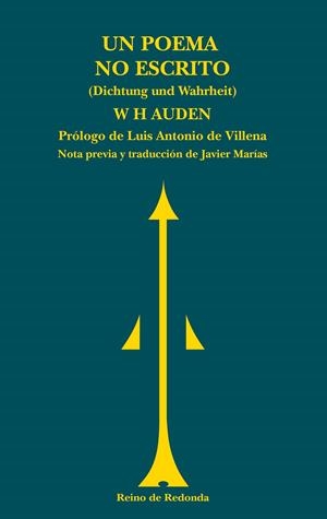Un poema no escrito (bilingüe anglès - català) | 9788494725685 | W.H. Auden