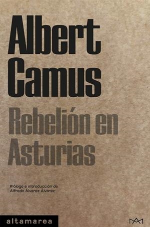 Rebelión en Asturias | 9788418481345 | Albert Camus