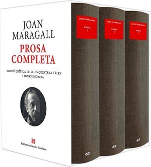Prosa completa (3 volums) | 9788429779141 | Joan Maragall