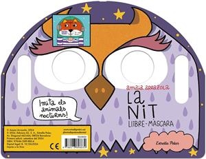 La nit : llibre-màscara | 9788413898834 | Amaia Arrazola