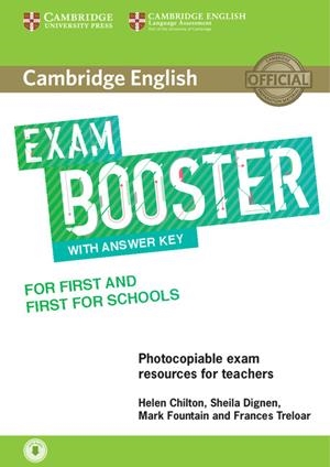 Cambridge English Exam Booster for First and First for Schools with key | 9781316648438