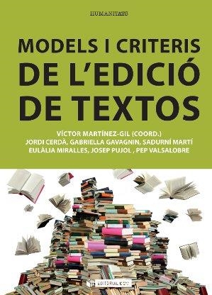 Models i criteris de l'edició de textos | 9788490299593
