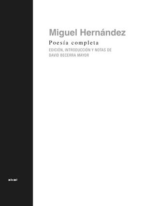 Poesía completa | 9788446056294 | Miguel Hernández