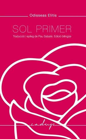 Sol primer (bilingüe grec - català) | 9788412904390 | Odisseus Elitis