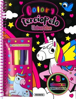 Unicornios : color y terciopelo | 9788410842793