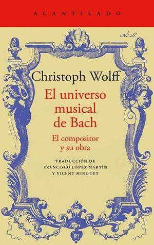 El universo musical de Bach | 9788419958532 | Christoph Wolff