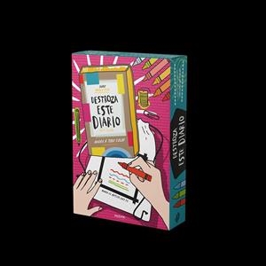 Destroza este diario a todo color (Maletí) | 9788449343940 | Keri Smith