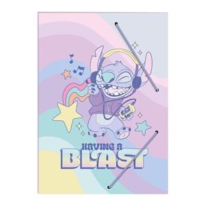 Stitch : carpeta de cartró "Having a blast" | 8435747816614