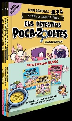 Els detectius Poca-zooltes! (volums del 4 al 6) | 9791387782009 | Mar Benegas ; Juanjotagé