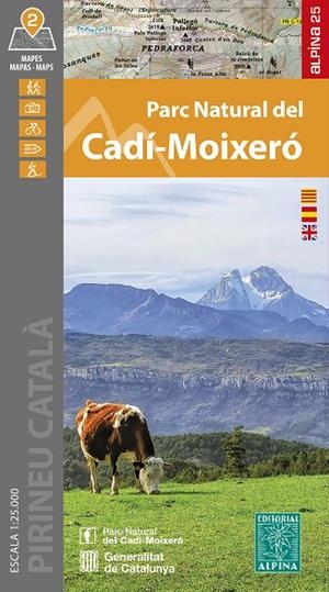 Parc Natural del Cadí-Moixeró (2 mapes 1:25.000) | 9788470111839