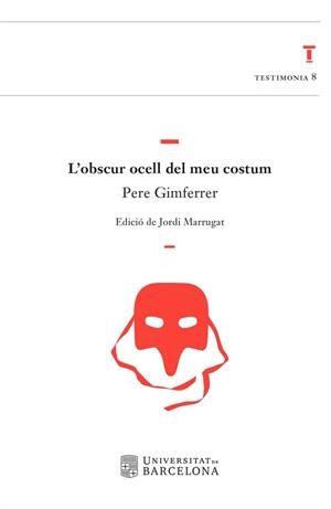 L'obscur ocell del meu costum | 9788410501614 | Pere Gimferrer