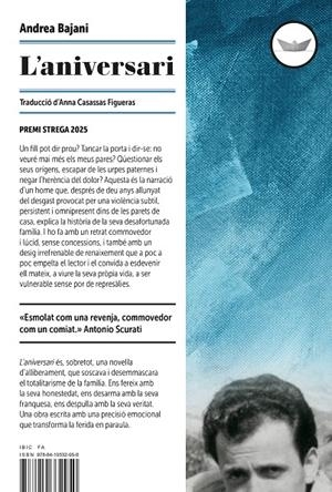 L'aniversari | 9788419332950 | Andrea Bajani