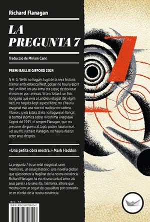 La pregunta 7 (català) | 9791387726157 | Richard Flanagan