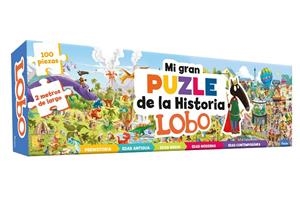 Lobo : Mi gran puzle de la historia (100 peces) | 9791039559584