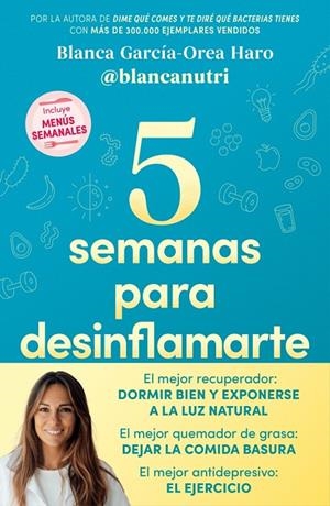 5 semanas para desinflamarte | 9788418055683 | Balnca García-Orea Haro (@blancanutri)