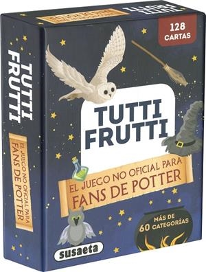 Tutti frutti : el juego no oficial para fans de Potter | 9788410845633