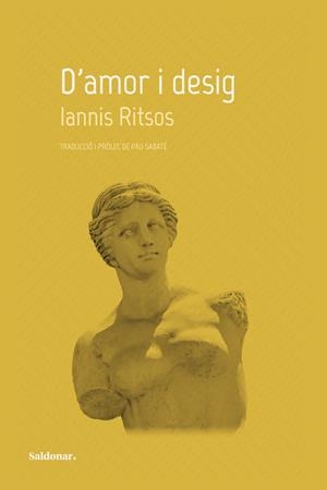 D'amor i desig (bilingüe grec - català) | 9788419571687 | Iannis Ritsos