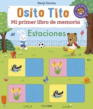 Osito Tito : Mi primer libro de memoria (Estaciones) | 9788408303893 | Benji Davies