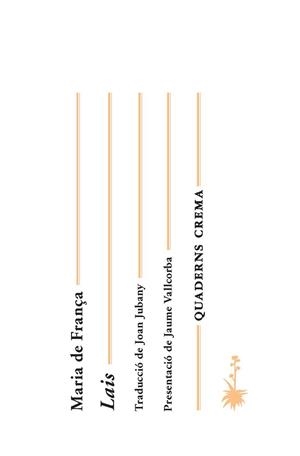 Lais (català) | 9788477275527 | Maria de França