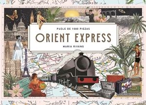 Puzzle : Orient Express (1000 peces) | 9788410469730 | Maria Rivans