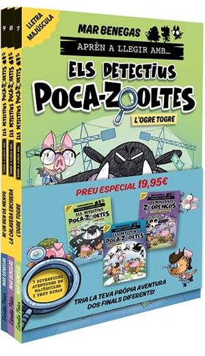 Els detectius Poca-zooltes! (volums del 7 al 9) | 9791387782955 | Mar Benegas ; Juanjotagé
