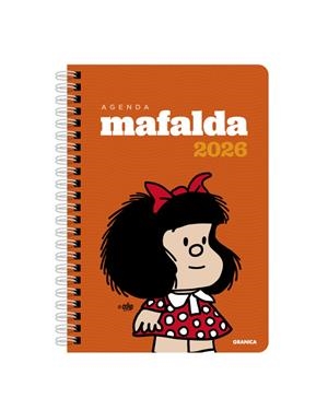 Agenda 2026 : Mafalda (dia per pàgina) (vermella) | 9786316693372 | Quino