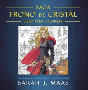 Trono de cristal : libro para colorear | 9791387711184 | Sarah J. Maas