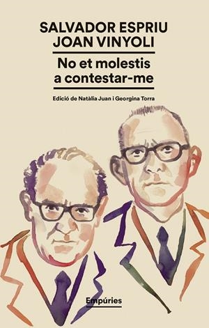 No et molestis a contestar-me | 9791387736224 | Salvador Espriu ; Joan Vinyoli