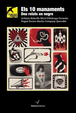 Els 10 manaments : deu relats en negre | 9791399031454