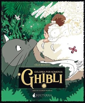 Studio Ghibli : colorea por números | 9791387690311 | Célia Beauduc