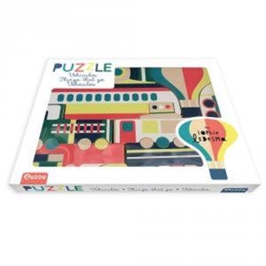 Puzzle : Vehicles (10 peces de fusta) | 9782733895153 | Sophie Ledesma