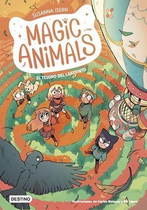El tesoro del laberinto (Magic animals; 11) | 9788408316763 | Susanna Isern ; Carles Dalmau ; Nil López