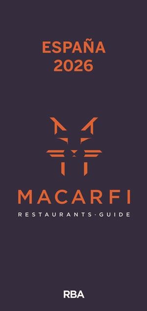 Guia macarfi de restaurans 2026 | 9788409805600