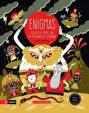 Enigmas : Desafía tu mente con 25 misterios de mitología | 9791387709983 | Víctor Escandell ; Víctor Sabaté
