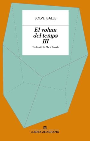 El volum del temps 3 | 9788433949400 | Solvej Balle