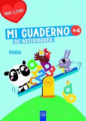 Mi cuaderno de actividades para llevar +4 : Panda | 9788408311898
