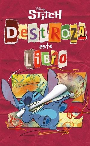 Stitch : Destroza este libro | 9791387901561