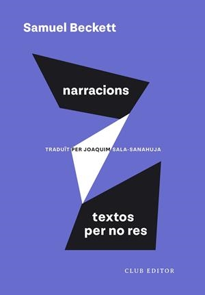 Narracions i Textos per no res | 9788473295055 | Samuel Beckett