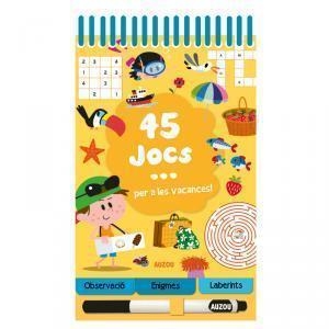 45 jocs per a les vacances (+ retolador) | 9782733870952 | Céline Potard ; Patrick Morize