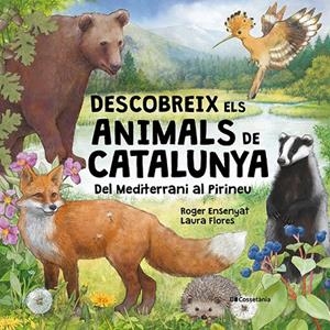 Descobreix els animals de Catalunya : del Mediterrani al Pirineu | 9788413566122 | Roger Ensenyat ; Laura Flores