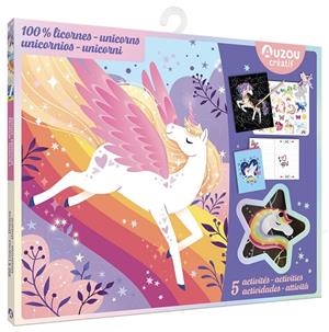 Unicornios arcoiris : estuche de artista | 9791039578103 | Léa Fabre